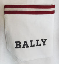 Load image into Gallery viewer, Bally 6233732 Men's Bone 100% Cotton Pocket T-Shirt MSRP $300