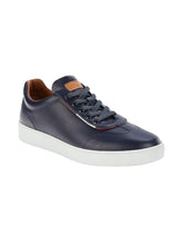 Load image into Gallery viewer, Bally Baxley Men's 6233865 Blue Leather Sneaker MSRP $570