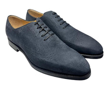 Load image into Gallery viewer, Bally Scandor 6238027 Men's Midnight Nubuck Grained Leather Oxford MSRP $840