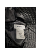 Load image into Gallery viewer, Bally 6306674 Black Logo Appliqué Bucket Hat MSRP $396