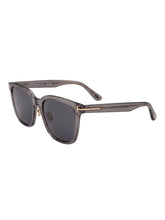 Load image into Gallery viewer, Tom Ford FT1287-K/S Transparent Black Smoke Tint Sunglasses