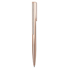 Load image into Gallery viewer, Swarovski Crystal Shimmer 5678182 Rose Gold-Tone Ballpoint Pen MSRP $99