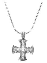Load image into Gallery viewer, Konstantino Sterling Silver Dare Cross Pendant & Chain STKJ201-131 MSRP $667