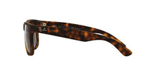 Load image into Gallery viewer, Ray-Ban RB4165 865/T5 Justin Matte Havana Brown Gradient Polarized 54-16