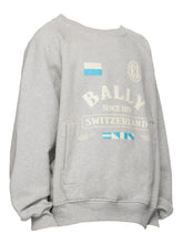 Load image into Gallery viewer, Bally 6304105 Grey Switzerland Graphic Sweatshirt Size XL MSRP $460