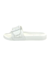 Load image into Gallery viewer, NEW Bally Jeline 6231192 Women's White Rubber Slide Sandals MSRP $230
