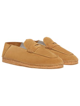 Load image into Gallery viewer, Bally Kolby 6304674 Men's Deserto Suede & Fur Leather Espadrilles MSRP $632