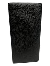 Load image into Gallery viewer, Bally Straddok 6208053 Continental Black Calf Grained Leather Wallet MSRP $480