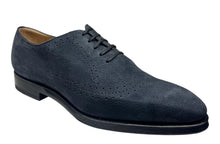 Load image into Gallery viewer, Bally Scandor 6238027 Men's Midnight Nubuck Grained Leather Oxford MSRP $840