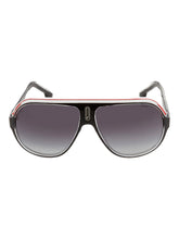 Load image into Gallery viewer, Carrera Speedway/N Men's Pilot Black Frame Grey Gradient 63-12-130 Sunglasses MSRP $180