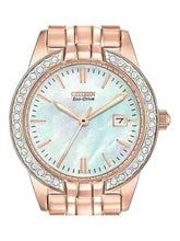 Load image into Gallery viewer, NEW Citizen Silhouette Crystal EW1683-65D Ladies 29mm Watch MSRP $375