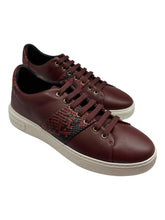 Load image into Gallery viewer, Bally Mattye 6301862 Men's Heritage Red Calf Plain Leather Sneaker MSRP $586