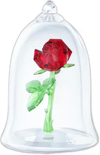 Load image into Gallery viewer, Swarovski Crystal Beauty and The Beast Enchanted Rose Figurine 5230478