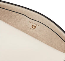 Load image into Gallery viewer, Salvatore Ferragamo Studio Women's 722606 Bone Shoulder Bag MSRP $1960