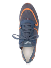 Load image into Gallery viewer, Bally Davyn 6300451 Men's Contrast-Trimmed Mesh Sneakers MSRP $620