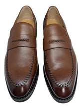 Load image into Gallery viewer, Bally Scober 6301600 Men's Cuero Leather Penny Loafers Size 10 MSRP $770