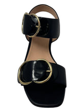 Load image into Gallery viewer, Bally Casila 6225702 Women's Black Lamb Leather Flat Sandals MSRP $695