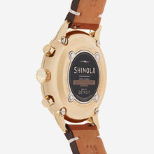 Load image into Gallery viewer, Shinola Detroit Men's The Traveler S0120245784 2 Eye Chronograph Watch $895