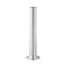 Load image into Gallery viewer, NEW GEORG JENSEN BERNADOTTE Floor Candleholder Stainless Steel 50CM MSRP $249