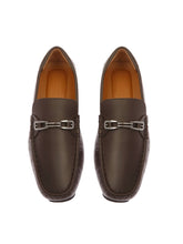 Load image into Gallery viewer, Bally Pinter Ebano Leather Driving Loafers Size 14 MSRP $720