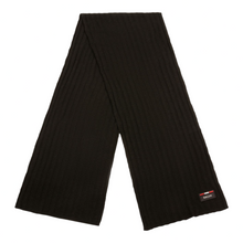 Load image into Gallery viewer, Bally 6240321 Women's Black Knit Wool Scarf MSRP $215