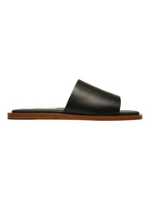 Load image into Gallery viewer, Bally Sabian 6302851 Men's Black Leather Slide Sandals MSRP $630