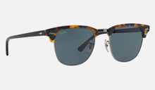 Load image into Gallery viewer, Ray-Ban RB3016 1158/R5 Polished Blue Havana Clubmaster Fleck Sunglasses 51-21