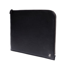 Load image into Gallery viewer, Rapport London X Johnsons Of Elgin Leather Portfolio Case In Black - DJ11