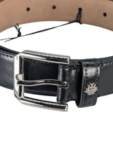 Load image into Gallery viewer, Bally Carl 6310620 Black Plain Leather Belt EU 110/US 44 MSRP $495