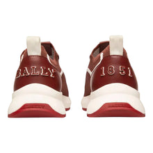 Load image into Gallery viewer, Bally Davyn 6300450 Men's Heritage Red & White Mesh Sneakers MSRP $620