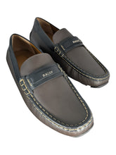 Load image into Gallery viewer, Bally Prince 6301832 Men's Ebano/Black Pilot Leather Drivers MSRP $645