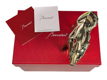 Load image into Gallery viewer, Baccarat 2812401 Crystal Gold Zodiac Boar 2019 Figurine MSRP $390
