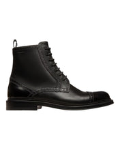 Load image into Gallery viewer, Bally Nicoldon 6301514 Men's Black Calf Plain Leather Boots MSRP $943