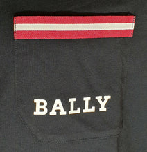 Load image into Gallery viewer, Bally 6233729 Men's Black 100% Cotton Pocket T-Shirt MSRP $300