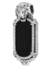 Load image into Gallery viewer, Konstantino Sterling Silver Lionhead Onyx Pendant with Chain MEKJ584-120 MSRP $870