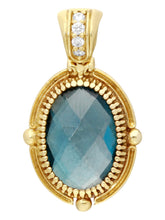 Load image into Gallery viewer, Konstantino 18K Gold with Diamonds Pendant with Chain MEMK04005-18KT-318 MSRP $1785