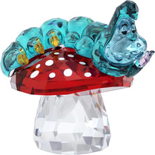 Load image into Gallery viewer, Swarovski Crystal Alice in Wonderland Caterpillar Figurine 5670225