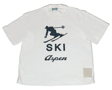 Load image into Gallery viewer, Bally Unisex 6302882 Ski Aspen 100% Cotton Bone T-Shirt MSRP $300