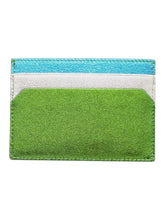 Load image into Gallery viewer, Bally Tigi Multicolor Goat Laminated Card Holder Wallet MSRP $240