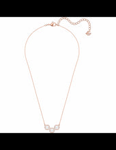 Load image into Gallery viewer, Swarovski Sparkling Dance 5480482 Rose Gold Plated Trilogy Pendant Necklace $149