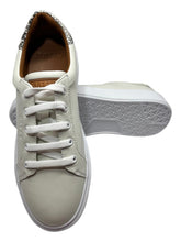 Load image into Gallery viewer, Bally Clorys 6234065 Women's White/Roccia Leather Sneakers MSRP $560
