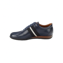 Load image into Gallery viewer, Bally Frenz Men's 6230487 Ink Leather Sneakers MSRP $535 NEW