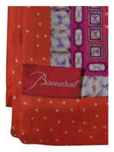 Load image into Gallery viewer, Baccarat 2810213 Ladies Louxor Twillsilk Maxi Tie Pink Scarf MSRP $290