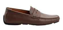 Load image into Gallery viewer, Bally Warno 6195748 Men's Moro Calf Plain Leather Driver Loafers MSRP $495