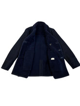 Load image into Gallery viewer, Bally 6305469 Men's Marine Blue Sheep Shearling Winter Coat Size 48 - M MSRP $4900