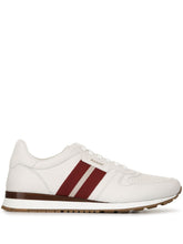 Load image into Gallery viewer, Bally Astel 6231539 Men's White Calf Plain Leather Sneakers MSRP $595