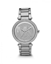 Load image into Gallery viewer, Michael Kors Parker MK5925 Women's Silver-Tone Quartz 39mm Watch MSRP $275