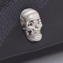 Load image into Gallery viewer, WOLF 493402 Memento Mori Triple Watch Roll in Black MSRP $279