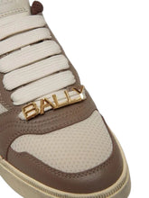 Load image into Gallery viewer, Bally Ryker 6306794 Men's Deep Sepia & White Leather Sneakers MSRP $685