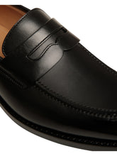 Load image into Gallery viewer, Bally Wekor-L 6306769 Men's Black Leather Penny Loafers MSRP $1100